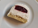 Buche framboises-vanille