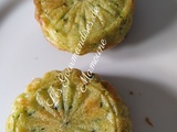 Gâteaux aux courgettes