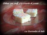 Gâteau sans oeufs a la compote de pomme