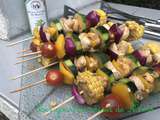 Brochettes de Légumes au Barbecue et Degustabox d’avril