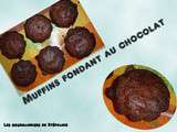 Muffins fondants au chocolat