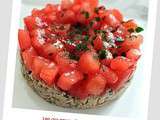 Tartare de tomates au thon