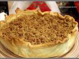 Tarte crumble aux pommes