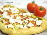 Tarte provençale | Pesto, courgette, tomates et feta