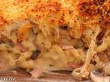 Gratin de coquillettes