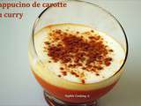 Cappucino de carotte au curry