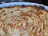 Tarte aux pommes et aux noix sans gluten ni produits laitiers