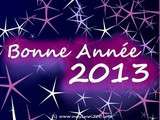 Bonne année 2013