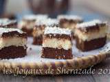 Brownies noix de coco chocolat