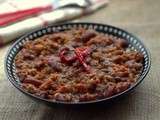 Chili con carne , recette facile