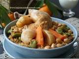 Couscous de boulghour au poulet