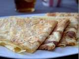 Crêpes légères