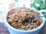 Crumble aux pommes