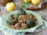 Dolma courgettes ou courgettes farcies