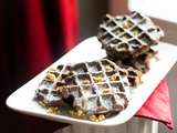 Gaufre saveur brownies, un délice