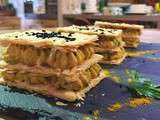 Millefeuilles salé