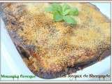 Moussaka, recette gratin d'aubergine