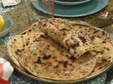 Paratha farci, pain indien samira tv