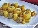 Pommes de terre farcies, batata dolma