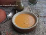 Soupe de lentilles corail