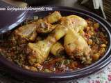 Tajine de poulet aux poivrons