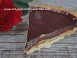 Tarte au chocolat & caramel