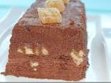 Terrine au chocolat / dessert au chocolat et gingembre