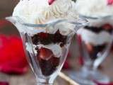 Trifle aux fraises-mascarpone