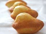 Madeleines au yuzu (ou pas) et coque de chocolat (ou pas)