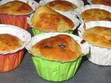 Muffins poire chocolat