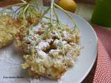 Beignets de fleurs de sureau