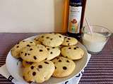 Cookies aux pépites de chocolat et huile de noisettes