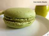 Macarons a la pistache