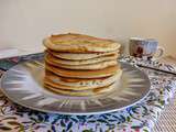 Pancakes au lait d'amandes (sans lactose)