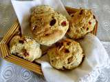 Petits pains aux graines noisettes et tomates séchées