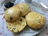 Scones aux raisins secs