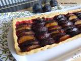 Tarte aux prunes toute simple