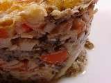 Lasagnes champignons - surimi