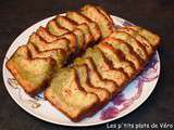 Cake apéritif marbré au pesto et à la truite fumée