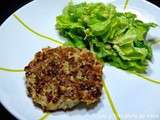 Steaks hachés de veau au parmesan et tomates séchées