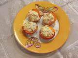 Abricots farcis amandine