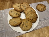 Biscuits aux flocons d’avoine, noisette et pépites de chocolat