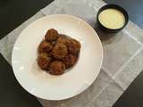 Boulettes de saumon sauce au citron