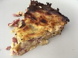 Clafoutis aux endives et lardons