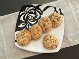 Cookies au pralin et pépites de chocolat