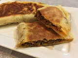 Crêpes turques à la viande hachée et au poivron (Gözleme)