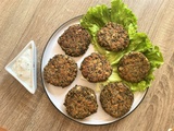 Galettes de lentilles à la coriandre