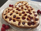 Gâteau aux framboises