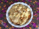 Gratin de chou-fleur au chorizo