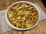 Gratin de chou-fleur et potimarron au curry et crème de coco